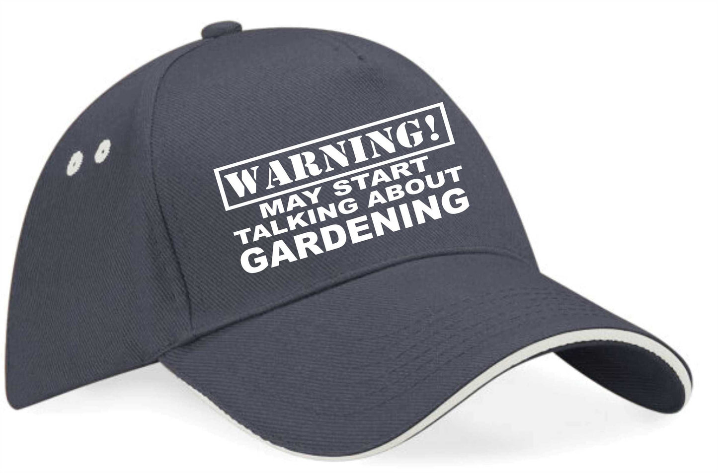 Warning May Talk About Gardening  Baseball Cap Hobby Gift For Men & Ladies