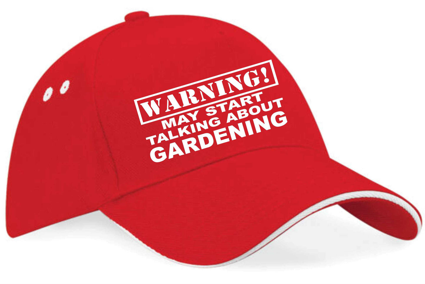 Warning May Talk About Gardening  Baseball Cap Hobby Gift For Men & Ladies