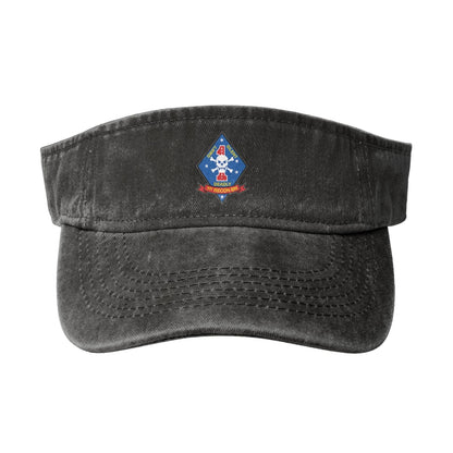 1st Recon Bn Color Printing adjustable Empty Top Baseball Sun Cap unisex outdoor sport hat veterans gift