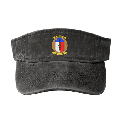 2nd MEB Insignia (transparent Background) 01 Printing adjustable Empty Top Baseball Sun Cap unisex outdoor sport hat veterans gift