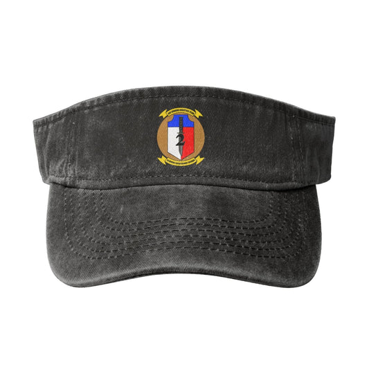 2nd MEB Insignia (transparent Background) 01 Printing adjustable Empty Top Baseball Sun Cap unisex outdoor sport hat veterans gift