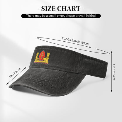 2nd CEB Insignia Printing adjustable Empty Top Baseball Sun Cap unisex outdoor sport hat veterans gift