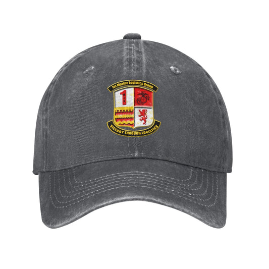 1stMLG Insignia Printed unisex baseball cap adjustable cap veteran gift