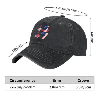 45 47 Printing unisex baseball cap adjustable hats veteran gift