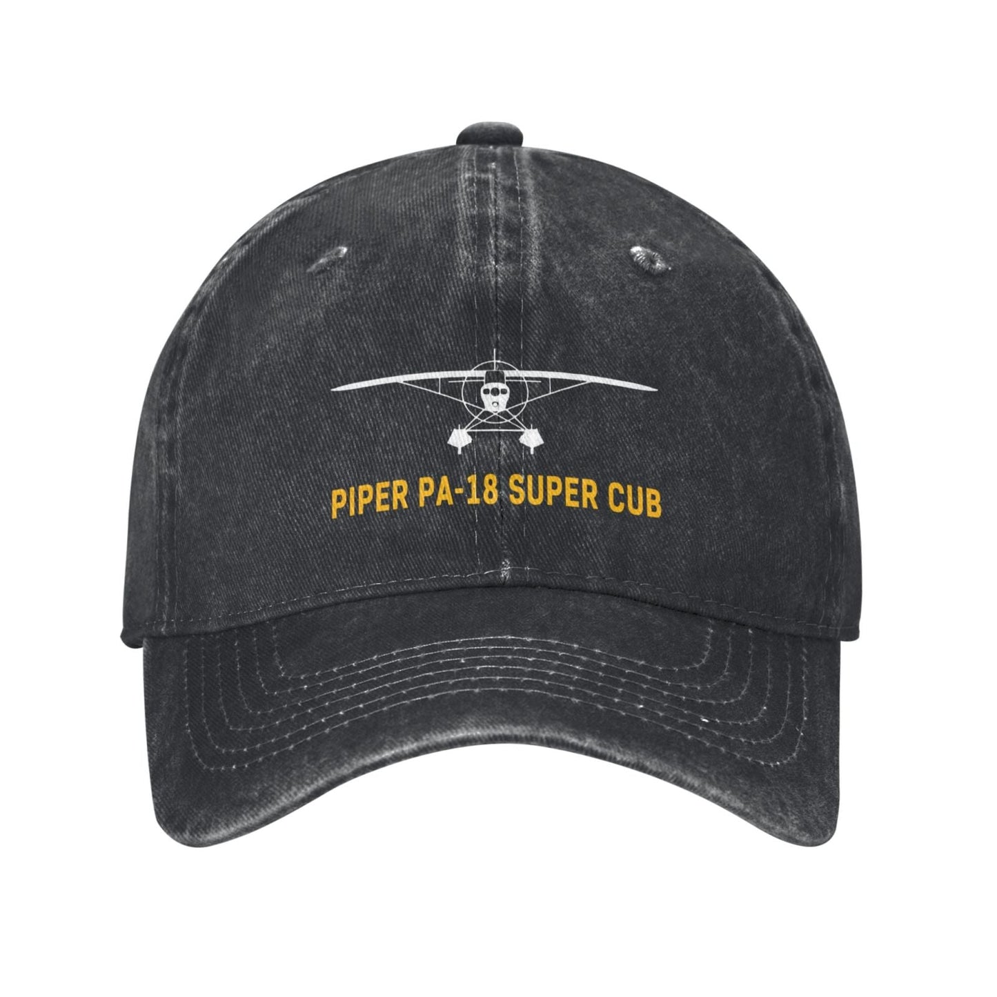 Piper PA-18 Super Cub Printing unisex baseball cap adjustable hats Outdoor leisure hat veteran gift