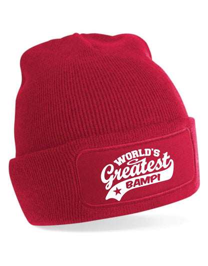 Beanie Hat Greatest Bampi Gift For Men Birthday Present Fathers Day