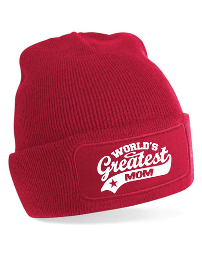 Beanie Hat Greatest Mom Gift For Her Birthday Present Mothers Day