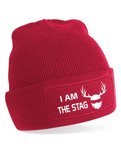 I Am The Stag Beanie Hat Great For Stag Nights Wedding Gift For Men