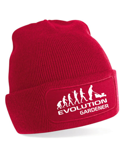 Evolution Of Gardener Beanie Birthday Gift Great For Men & Women