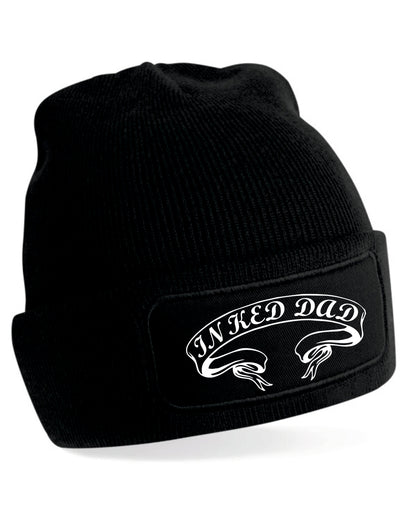 Inked Dad Beanie Birthday Gift Tattoo Present Great For Men
