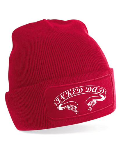 Inked Dad Beanie Birthday Gift Tattoo Present Great For Men