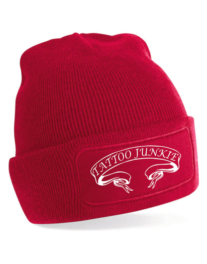 Tattoo Junkie Beanie Hat Birthday Tattoo Gift Great For Men & Ladies