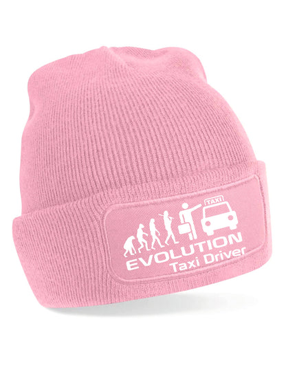 Evolution Of Taxi Driver Beanie Hat Birthday Gift Great For Men & Ladies
