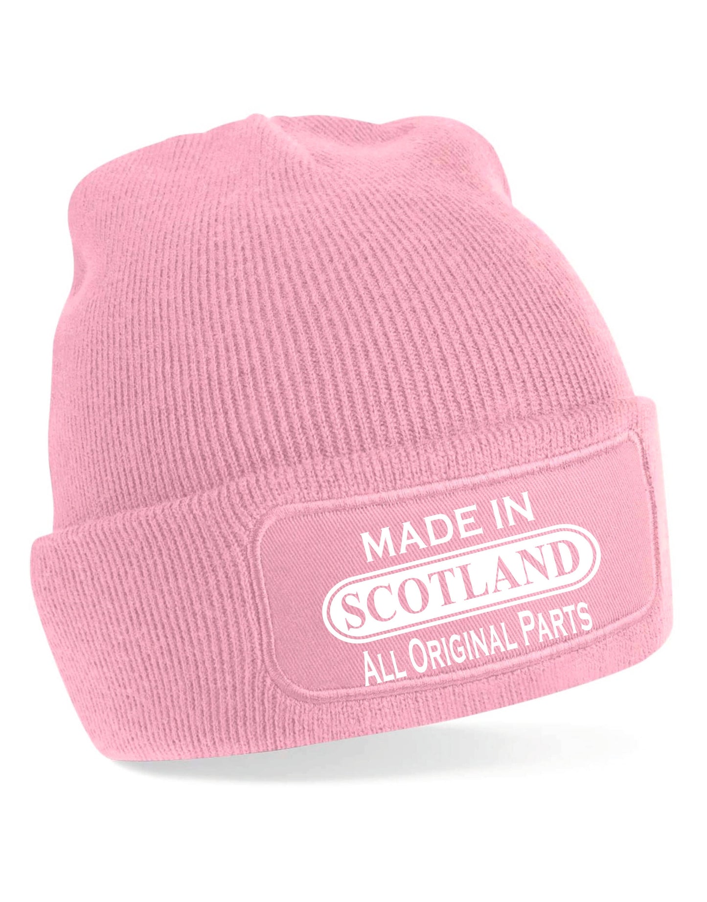 Made In Scotland Beanie Hat Birthday Scottish Gift Great For Men & Ladies