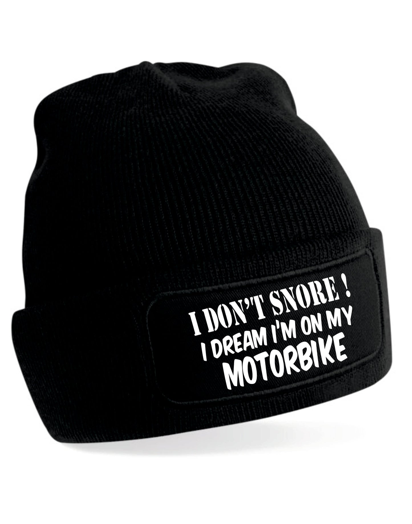 I Dream On My Motorbike Beanie Hat Birthday Gift Great For Men & Ladies