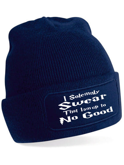 I Solemly Swear Potter Inspired Beanie Hat Birthday Gift Great For Men & Ladies