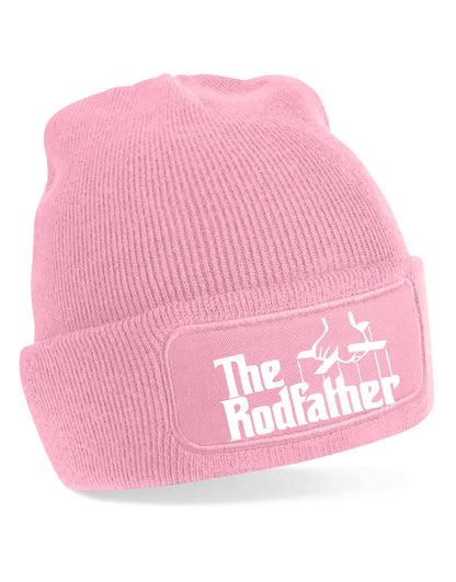 The Rodfather Beanie Hat Birthday Gift For Anglers For Men & Ladies