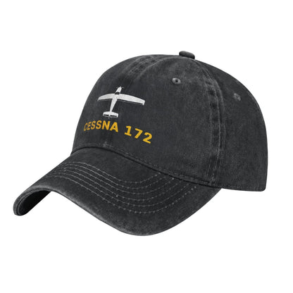 Cessna 172 Printing unisex baseball cap adjustable hats Outdoor leisure hat veteran gift