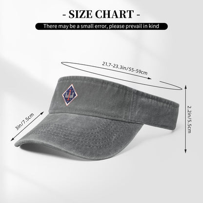 1ST CEB Insignia Printing adjustable Empty Top Baseball Sun Cap unisex outdoor sport hat veterans gift