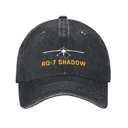 RQ-7 Shadow Printing unisex baseball cap adjustable hats Outdoor leisure hat veteran gift