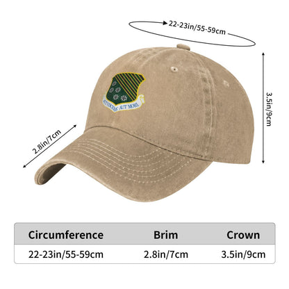 1st Fighter Wing Printed unisex baseball cap adjustable cap veteran gift