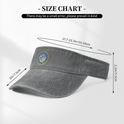 Seal Of The United States Strategic Command Printing adjustable Empty Top Baseball Sun Cap unisex outdoor sport hat veterans gift