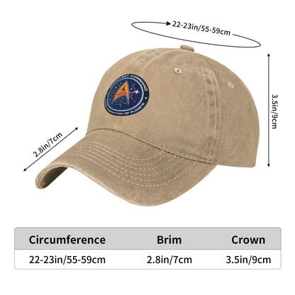 Starfleet Command Printing unisex baseball cap adjustable hats veteran gift