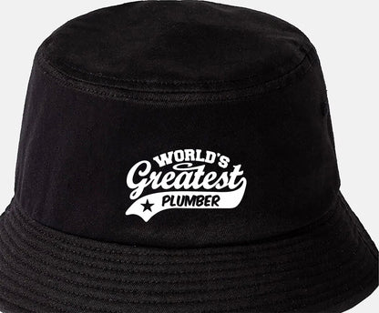 Bucket Hat Greatest Plumber Birthday Gift For Her Gift for Him Handyman