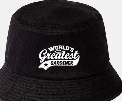Bucket Hat Greatest Gardener Birthday Gardening Gift For Her Gift for Him
