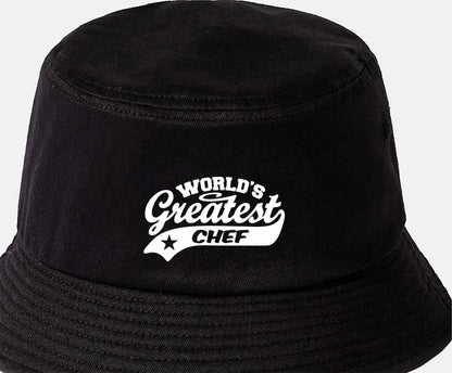 Bucket Hat Greatest Chef Birthday Cooking Gift For Her Gift for Him