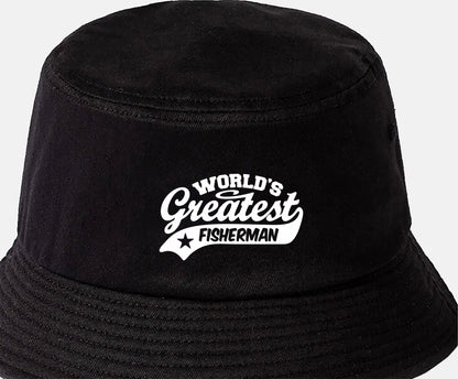 Bucket Hat Greatest Fisherman Birthday Anglers Gift For Her Gift for Him