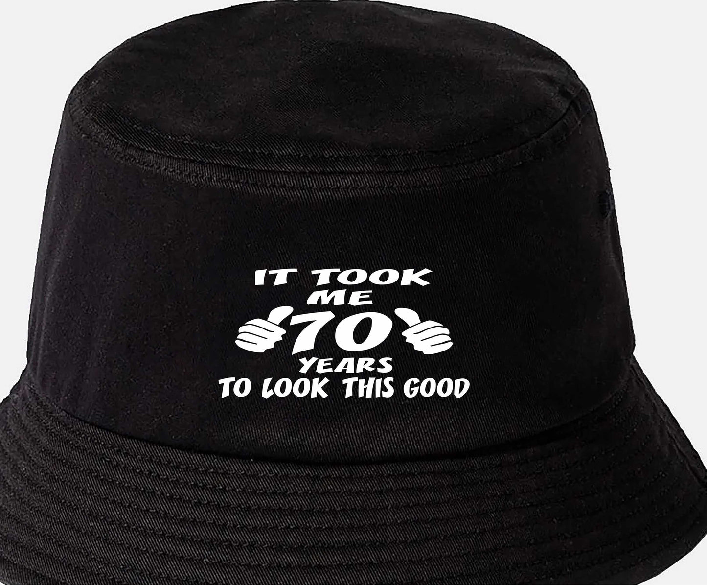 Took 70 Years To Look This Good Bucket Hat 70th Birthday Gift For Men & Ladies