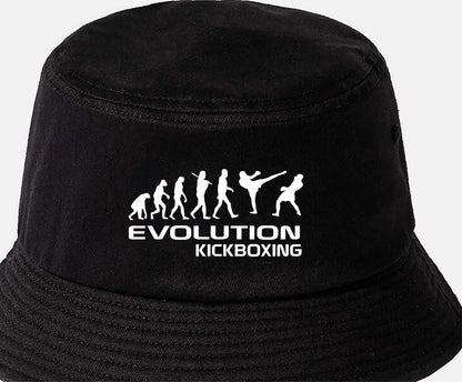 Evolution Of Kickboxing Bucket Hat Martial Arts Birthday Gift For Men & Ladies