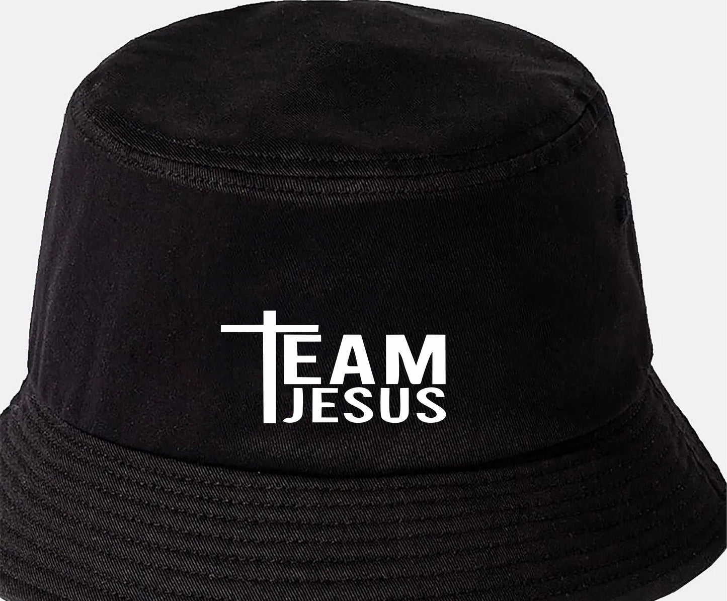 Team Jesus Bucket Hat Christian Religion Gift for Men & Ladies