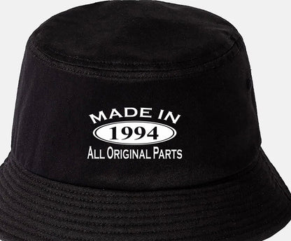 Made in 1994 30th Birthday Bucket Hat Age 30 Gift For Men & Ladies