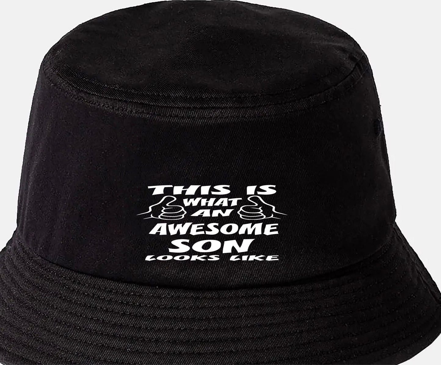 This is What Awesome Son Looks Like Bucket Hat Birthday Gift Great for Men