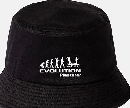 Evolution of A Plasterer Bucket Hat Birthday Gift Great for Men & Ladies