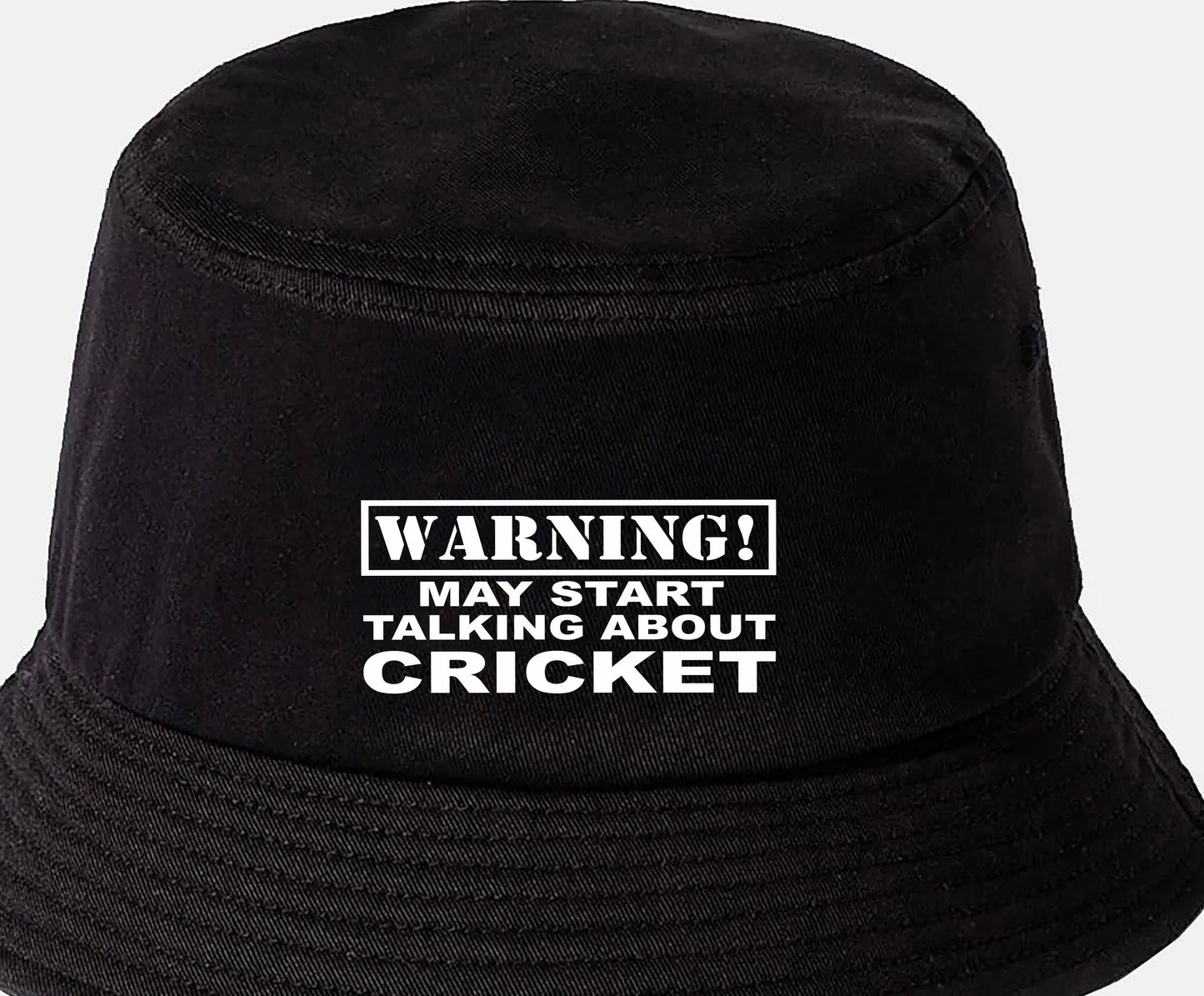 May Talk About Cricket Bucket Hat Birthday Gift Great for Men & Ladies