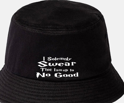 I Solemly Swear Bucket Hat Birthday Gift Great for Men & Ladies