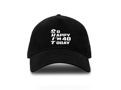 Baseball Cap Funny 40th Birthday Gift For Men & Ladies 40 Year Old Present