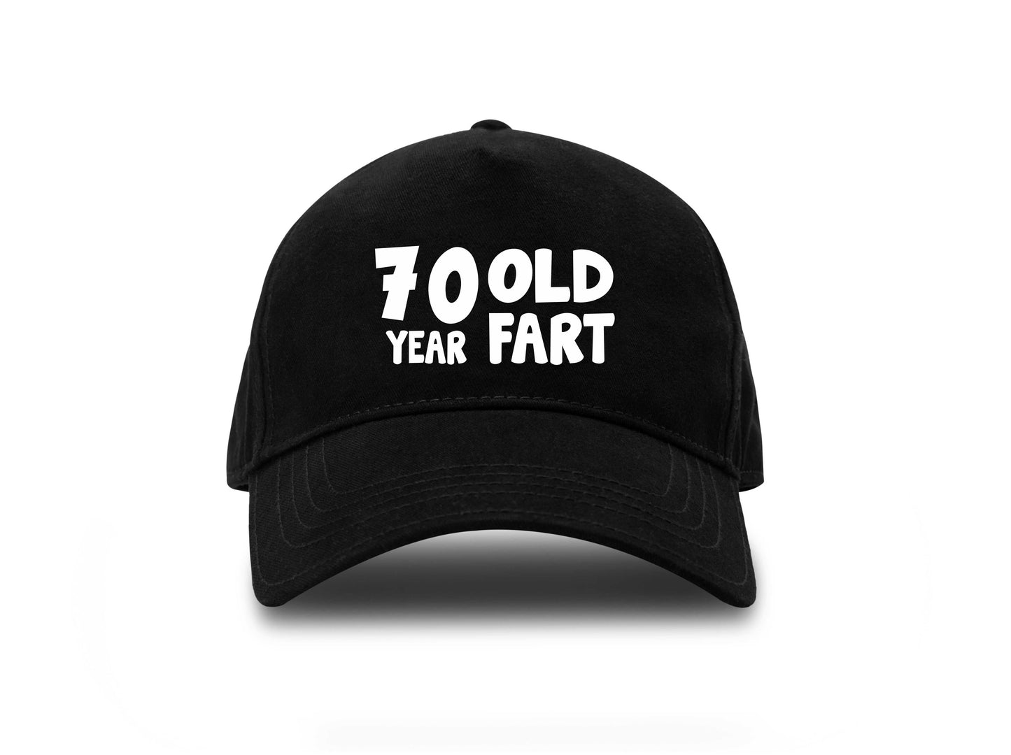 70 Year Old Fart Baseball Cap 70th Birthday Gift For Men & Women