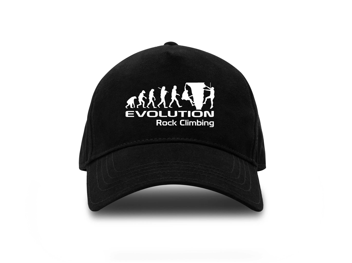 Evolution Of Rock Climbing Baseball Cap Sports Fan Gift For Men & Women