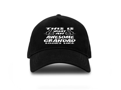 This Is What Awesome Grandad Looks Like Baseball Cap Birthday Gift For Men