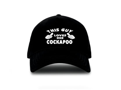 This Guy Loves His Cockapoo Baseball Cap Dog Lover Birthday Gift For Men