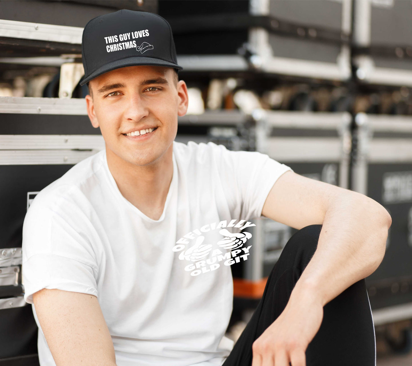 This Guy Loves Christmas Baseball Cap Birthday Gift For Men