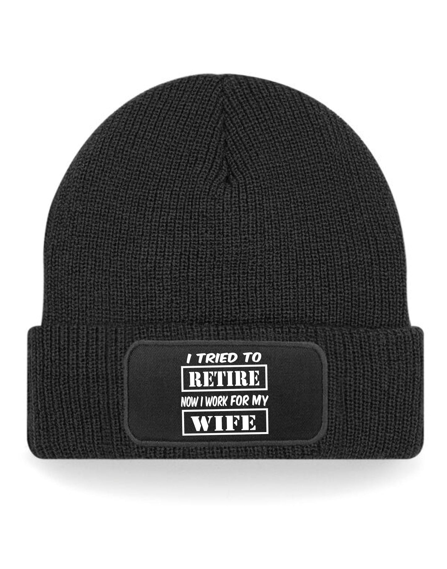 I Tried To Retire Beanie Hat Perfect For Retirement Gift For Men & Ladies