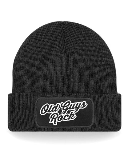 Old Guys Rock Beanie Hat Great Birthday Father's Day Gift For Men