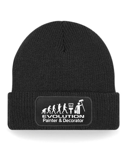 Evolution of A Painter Beanie Hat Great Gift For Any Decorators Men & Ladies