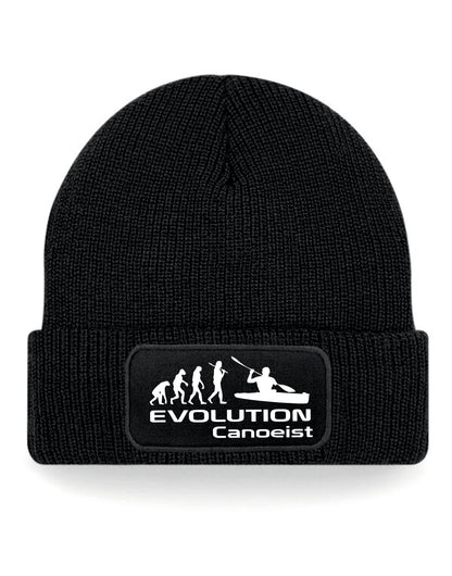 Evolution Of Canoeist Beanie Birthday Gift Great For Men & Women