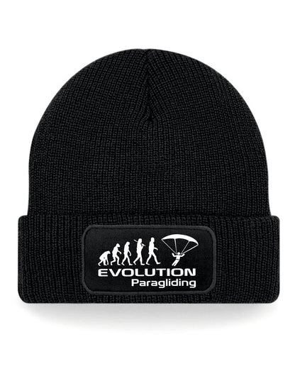 Evolution Of Paragliding Beanie Birthday Gift Great For Men & Women